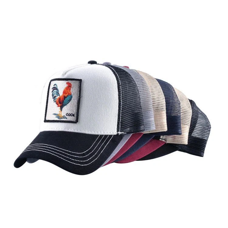 curved bill trucker cap