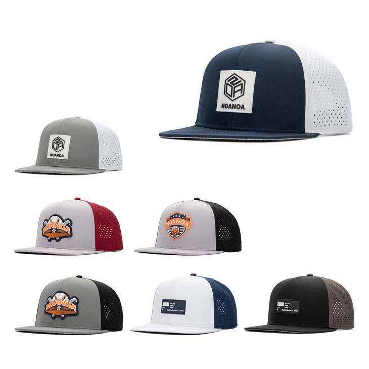 High Quality Custom Logo 6 Panel Waterproof Golf Baseball Cap