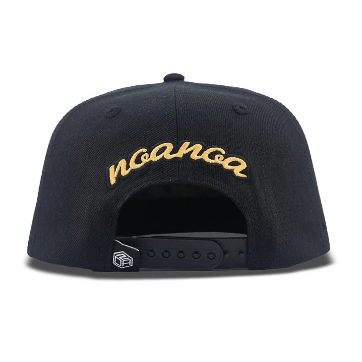 Artistic Copper Coin Pattern Fitted Cap