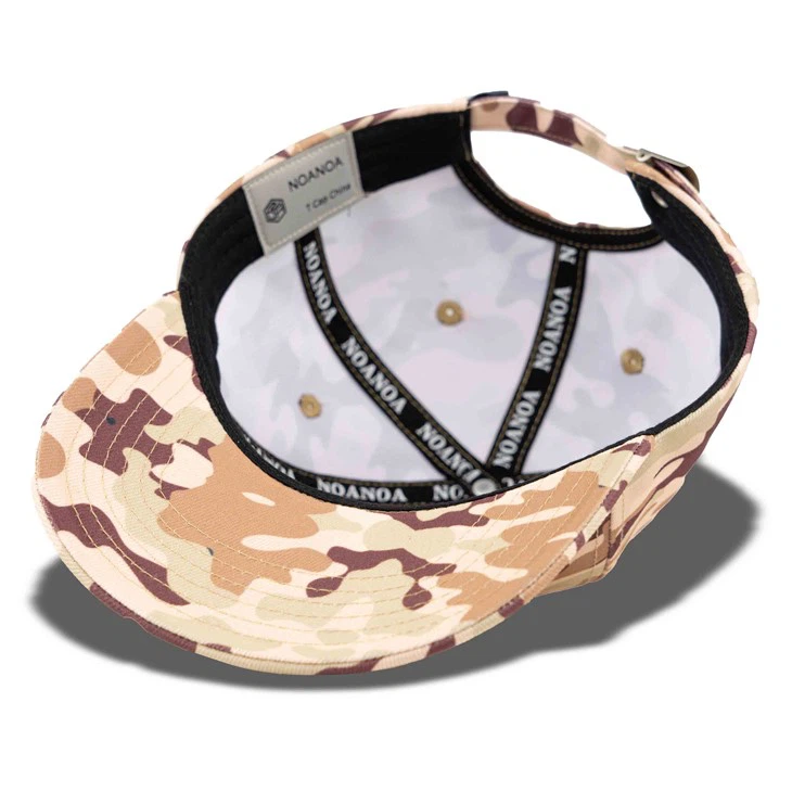 Brown Camouflage Baseball Cap