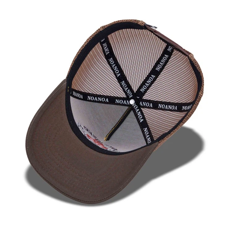 Brown Christmas Trucker Cap