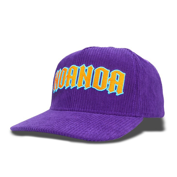 Elegant Purple Corduroy Baseball Cap