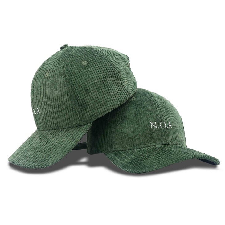 Green Corduroy Dad Hat