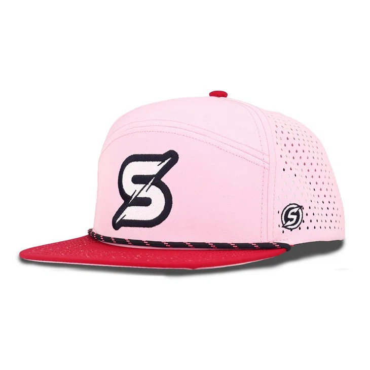 Lightning Shaped Letter S Snapback Cap