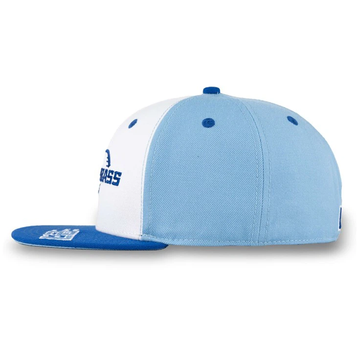 Number 27 Element Embroidery Blue Fitted Cap