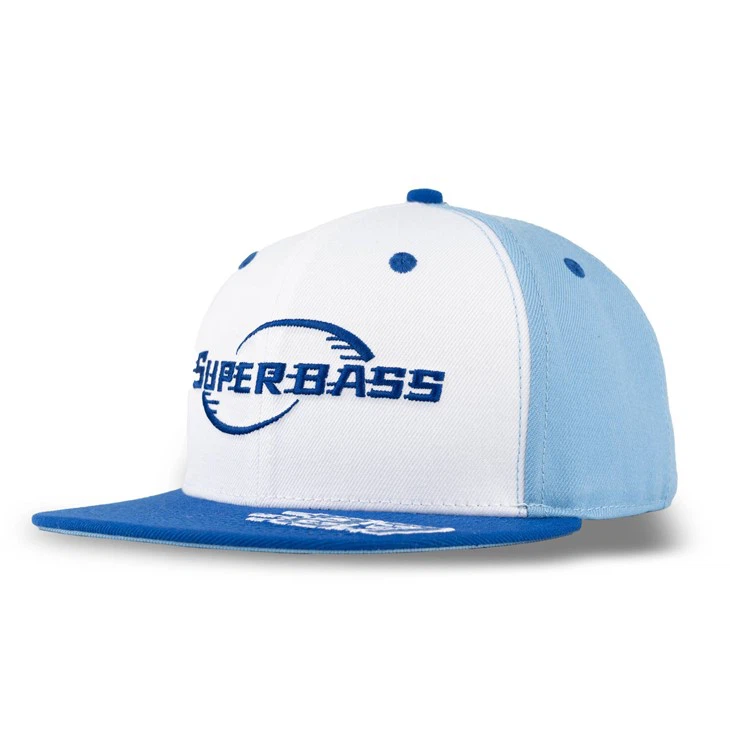 Number 27 Element Embroidery Blue Fitted Cap