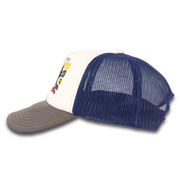 Pirate Theme Skull Embroidery Trucker Cap