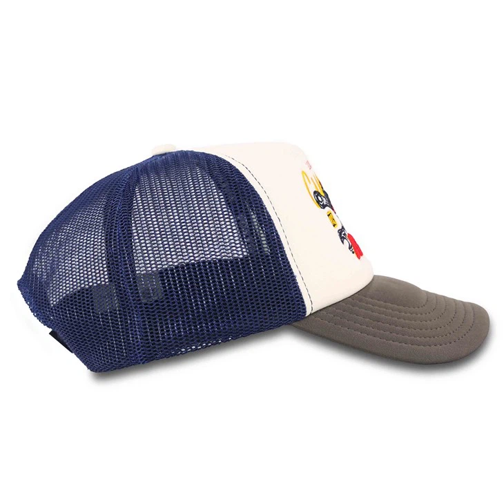 Pirate Theme Skull Embroidery Trucker Cap