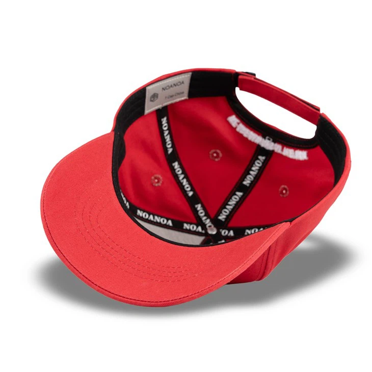 Red National Flag Embroidery Baseball Cap