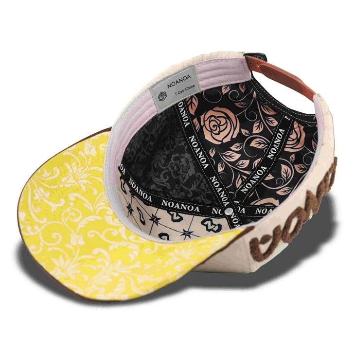 Refined Brown Version Towel Embroidery Baseball Cap