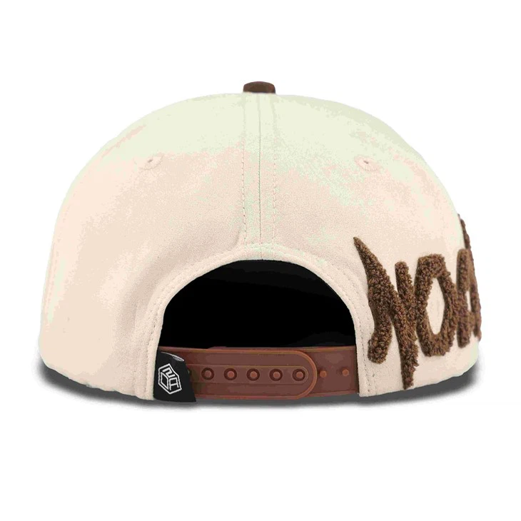 Refined Brown Version Towel Embroidery Baseball Cap