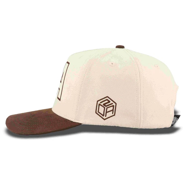 Refined Brown Version Towel Embroidery Baseball Cap