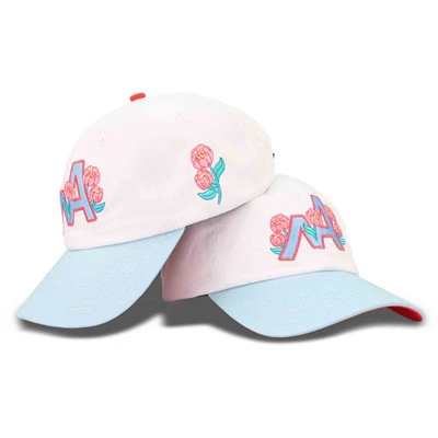Blue Flower Theme Dad Hat