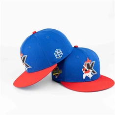 Blue Koi Carp Fitted Cap