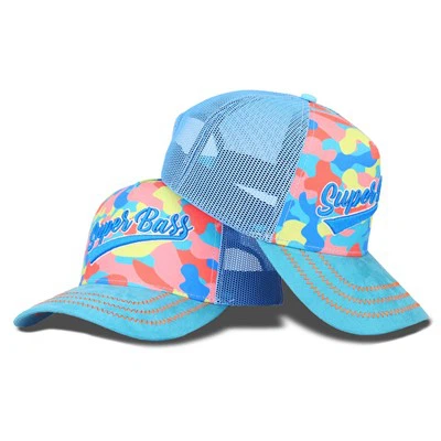 Blue Version Camouflage Trucker Cap
