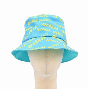 Lake Green Branded Printed Bucket Hat