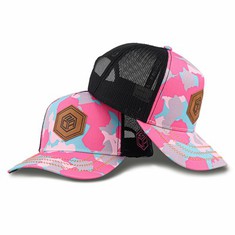 Pink Camouflage Trucker Cap