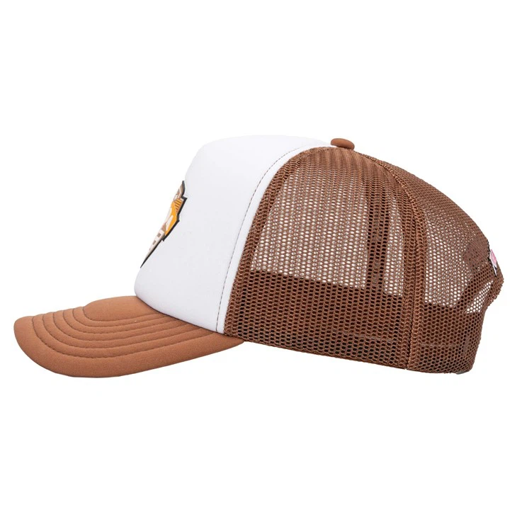 TCAP Custom 5 Panel Foam Trucker Hat Curve Brim Basketball Snapback Cap Hat