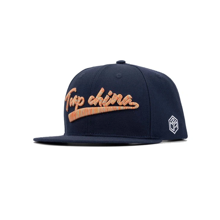 TCAP Custom 6 Panel Hat Acrylic Wool Blend Man's Hats Unisex Basketball Hat