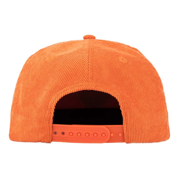 TCAP Custom Corduroy Hat High Crown Basketball 5 Panel Structured Hat