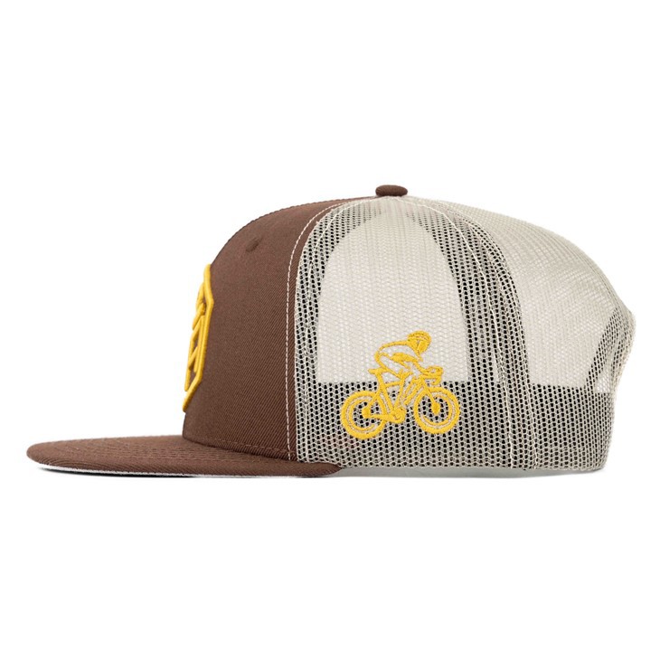 TCAP Custom Mesh 3D Embroidery Men Caps And Hats 6panel Trucker Beach Hat