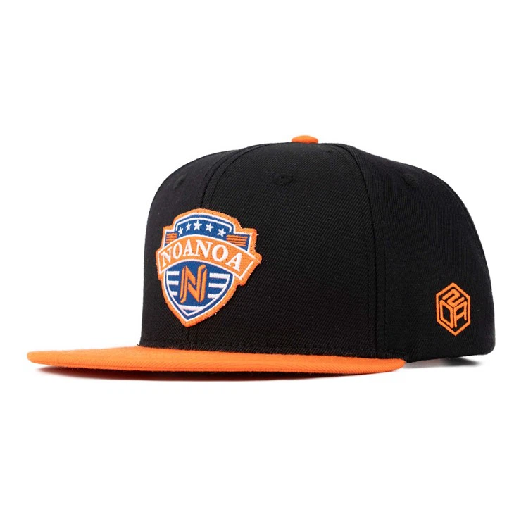 TCAP Custom Wool Blend 6panel Embroidery Flat Brim Women Basketball Cap