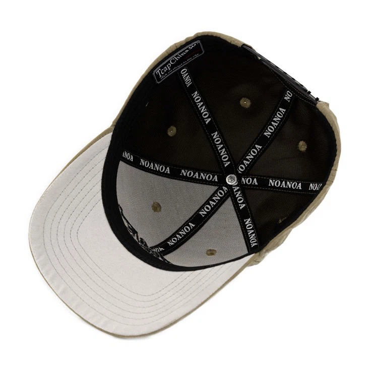 TCAP Customize Premier Suede Green Embroidered Logo Snapback Baseball Cap