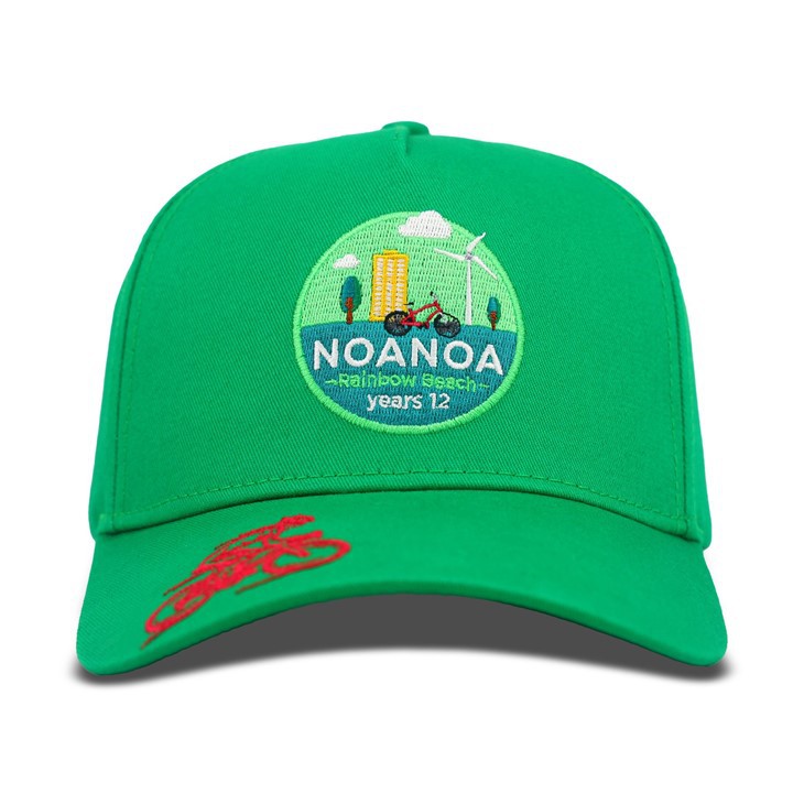 Urban Cycling Green Baseball Cap