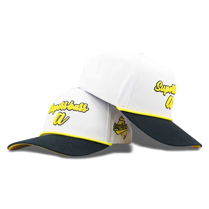 White Cotton Baseball Cap