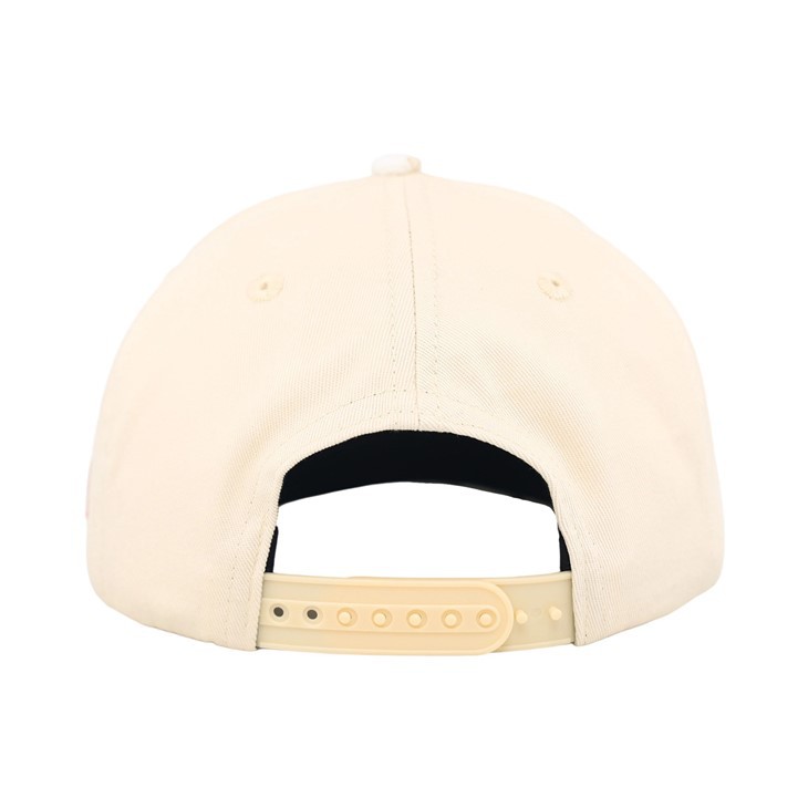 5 Panels Baseball Caps With Custom Three-dimensional Chain Embroidery