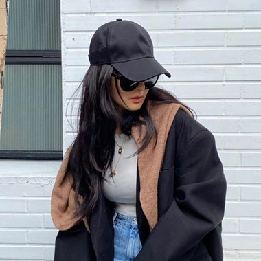 Wearing a baseball cap is as good as wearing clothes