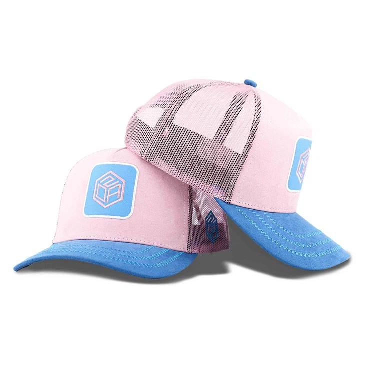 Customized Unique Brand Logo SuedeTrucker Cap